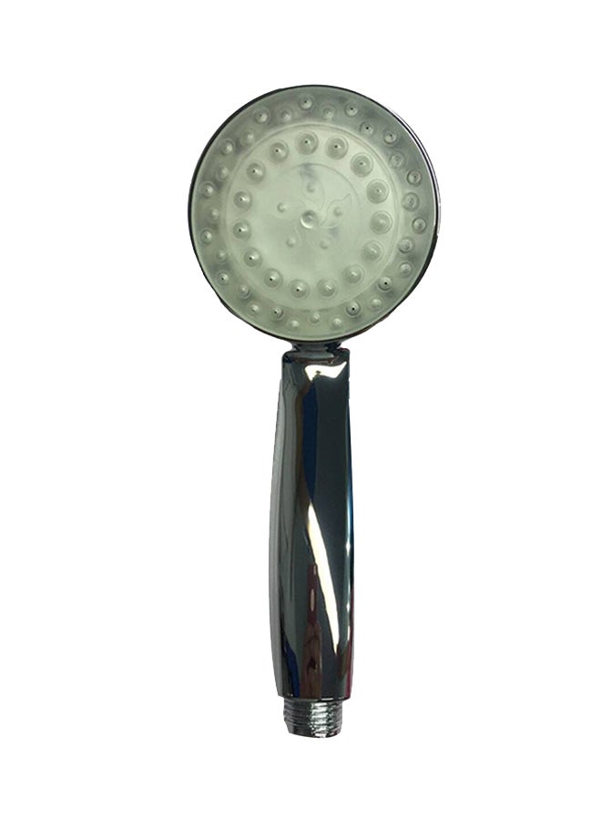 CABINA HOME 7-Colour Luminous Handheld Shower Head Silver/white - Image 1