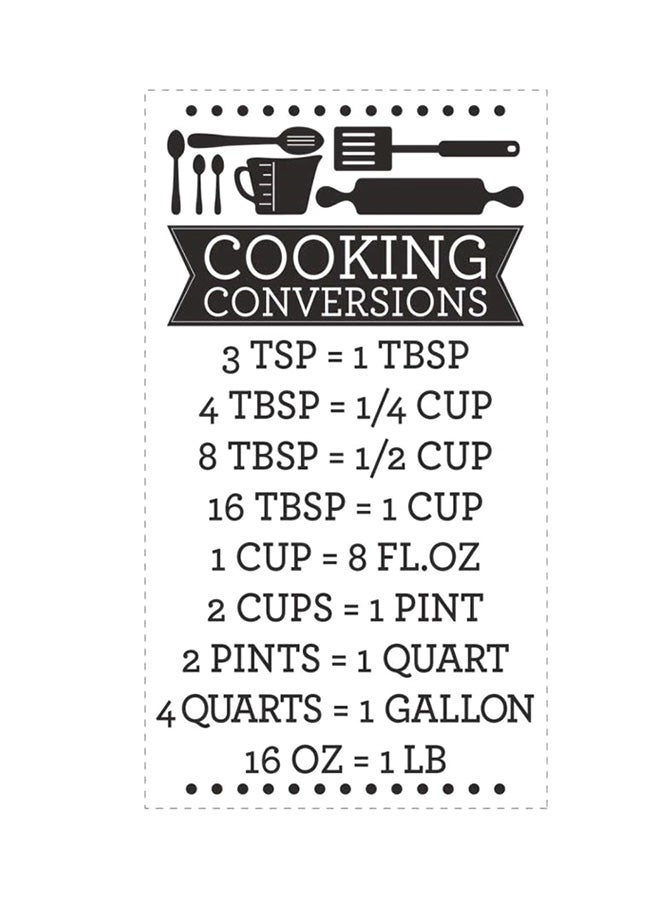 Spoil Your Wall Cooking Conversion Kitchen Sticker  - Image 1