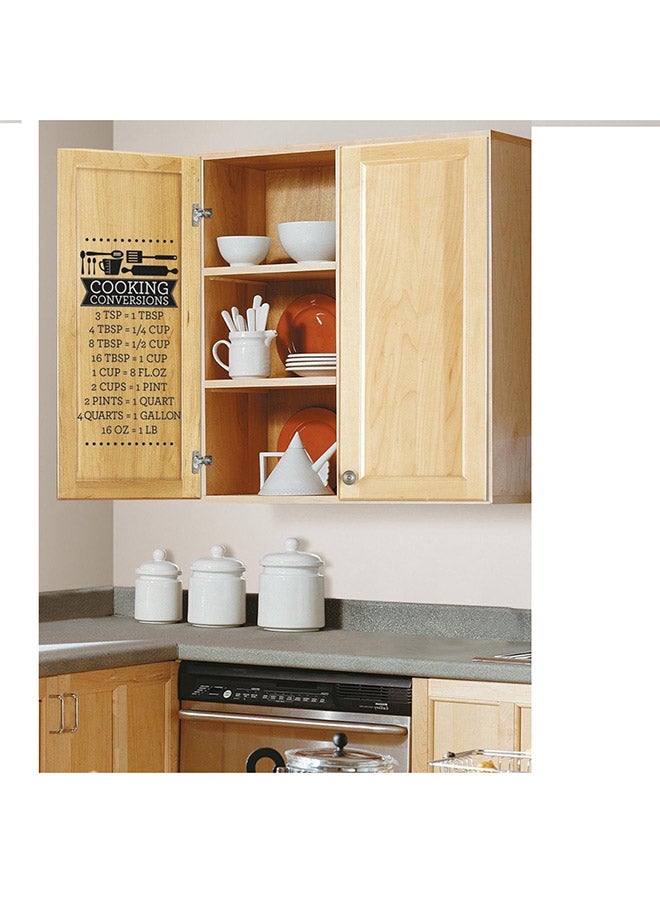 Spoil Your Wall Cooking Conversion Kitchen Sticker  - Image 2