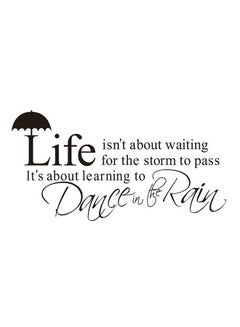 Quote Wall Sticker Brown 90x50centimeter