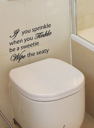 Funny Bathroom Sticker Black 45x26cm - v1533189493/N15957515A_1