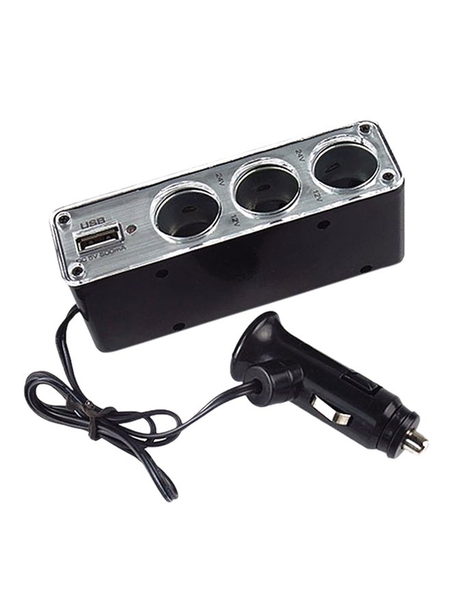 إكسل ولاعة ديفايدر مع وصلة USB ثلاثية المنافذ