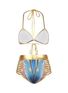 QiaoKai Printed Bikini Set Multicolour  - Image 2