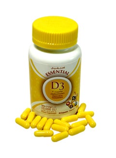 Vitamin D3 10000 IU Dietary Supplement -60 Capsules