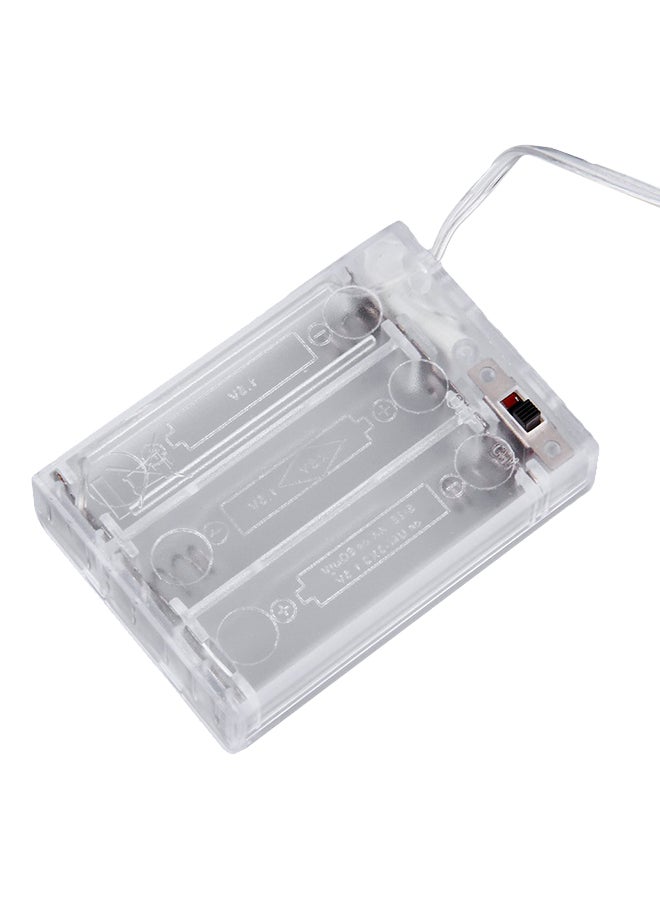 VANDER LIFE 100 LED Battery Box With Copper Wire Lamp Clear/Gold 10meter  - Image 3