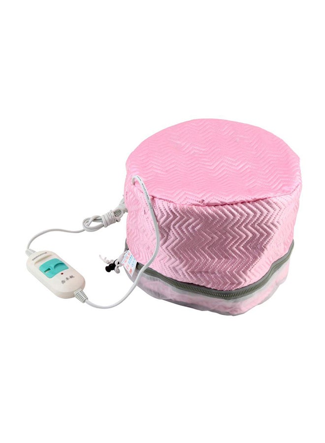 BOOBEAUTY Hair Spa Cap Pink/White  - Image 1