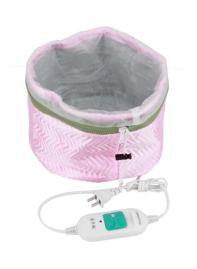BOOBEAUTY Hair Spa Cap Pink/White  - Image 2