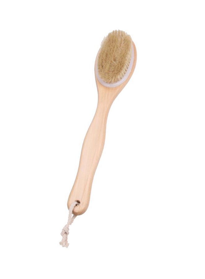 BOOBEAUTY Double Sided Massage And Scrubber Brush Beige 35cm  - Image 1