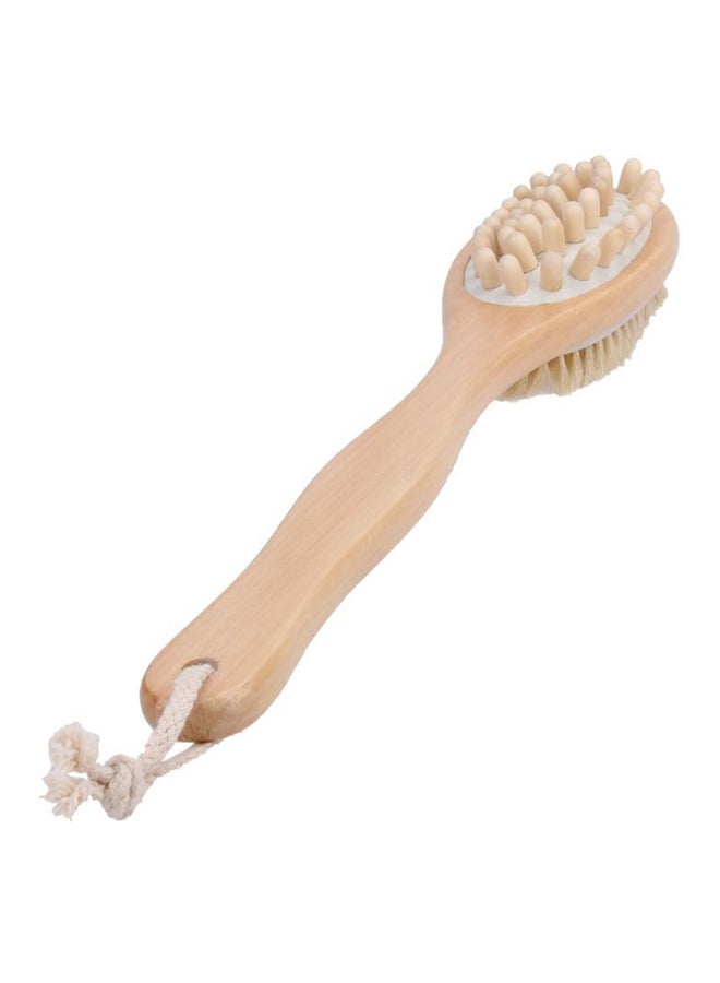BOOBEAUTY Double Sided Massage And Scrubber Brush Beige 35cm  - Image 3