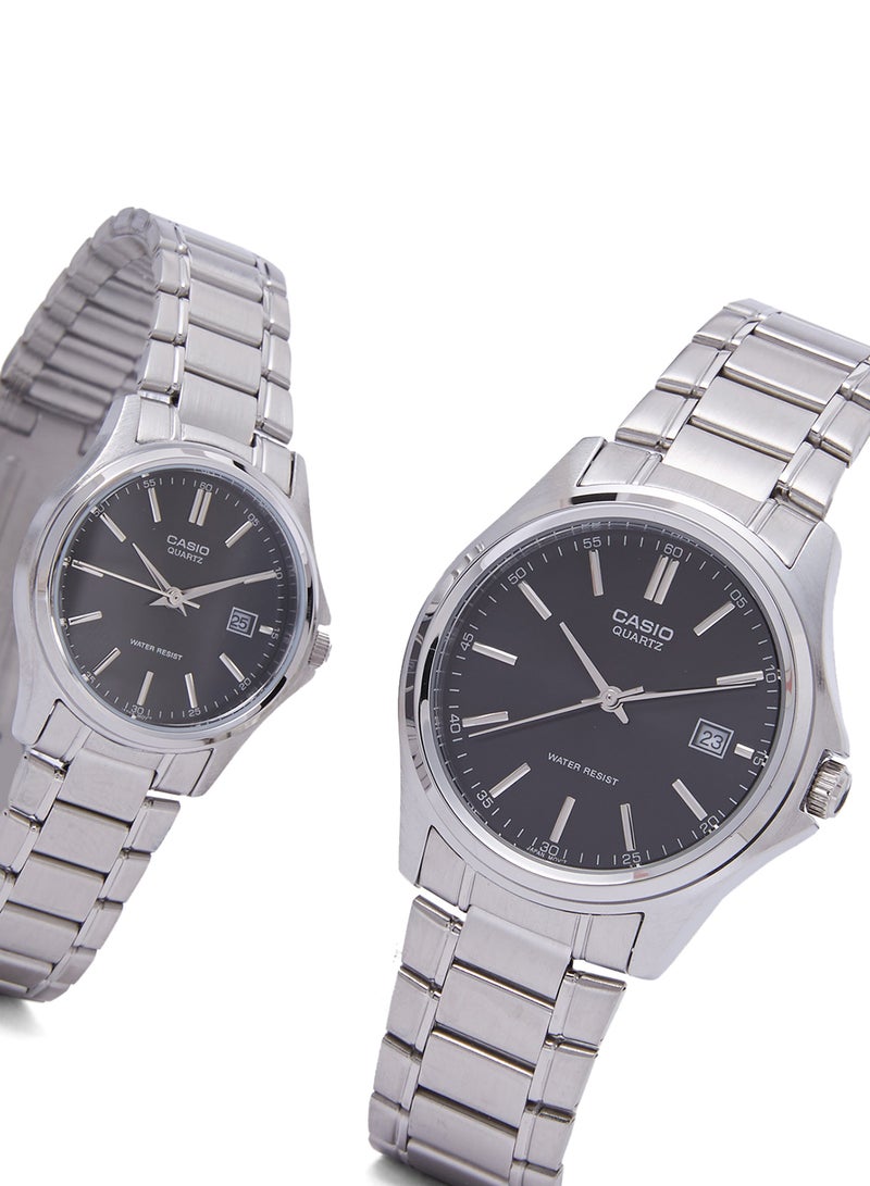 CASIO - Enticer Analog Watch Set MTP/LTP-1183A-1A - Image 1