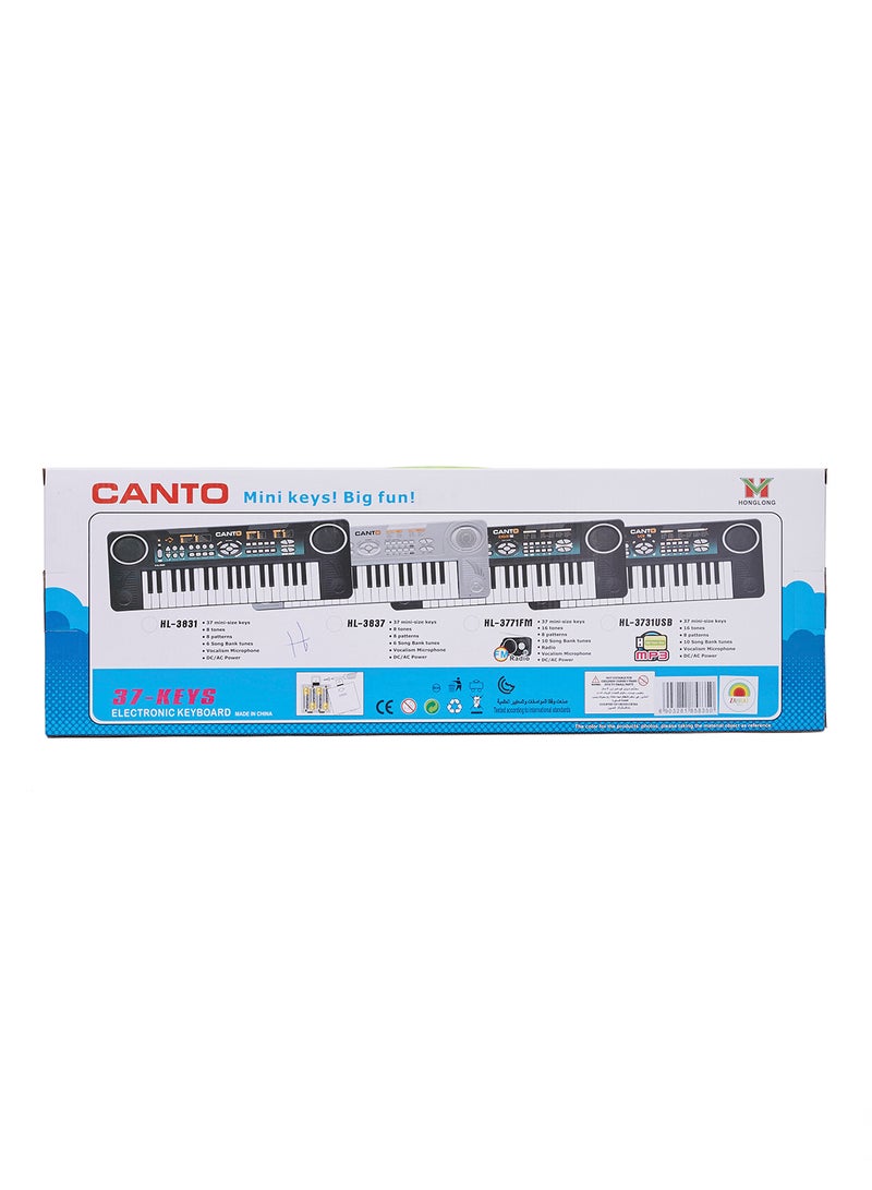 ZAHRAT TOYS Electronic Keyboard With Charger - Image 4