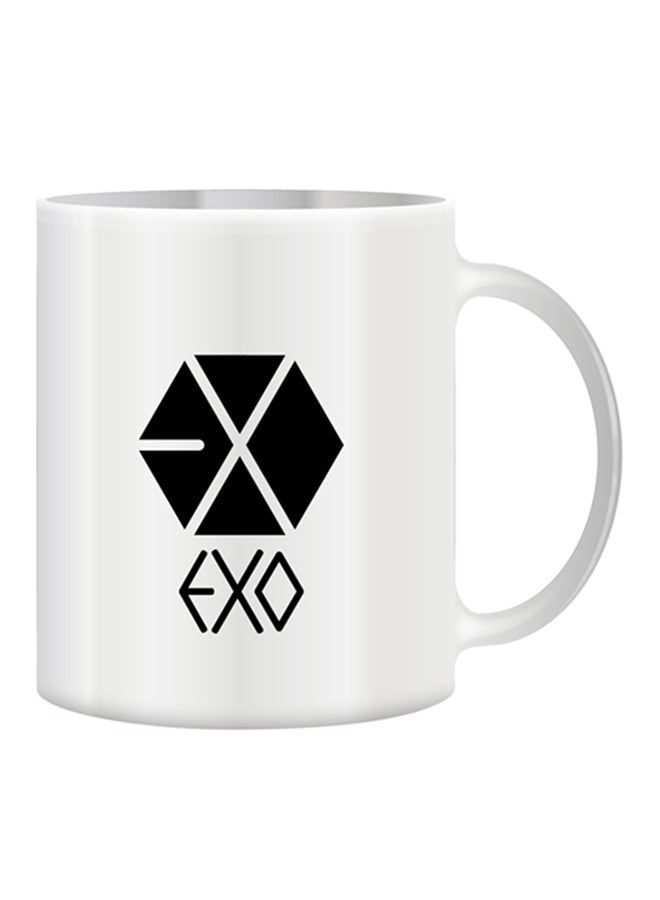 giftex Exo Design Mug White/Black