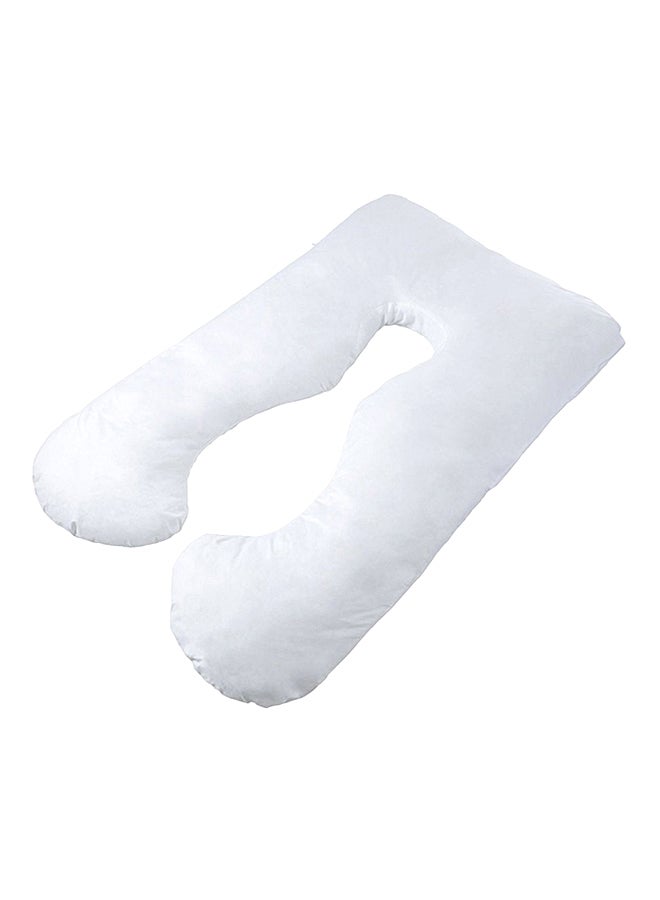 U-Shaped Maternity Pillow White 25x70x120cm