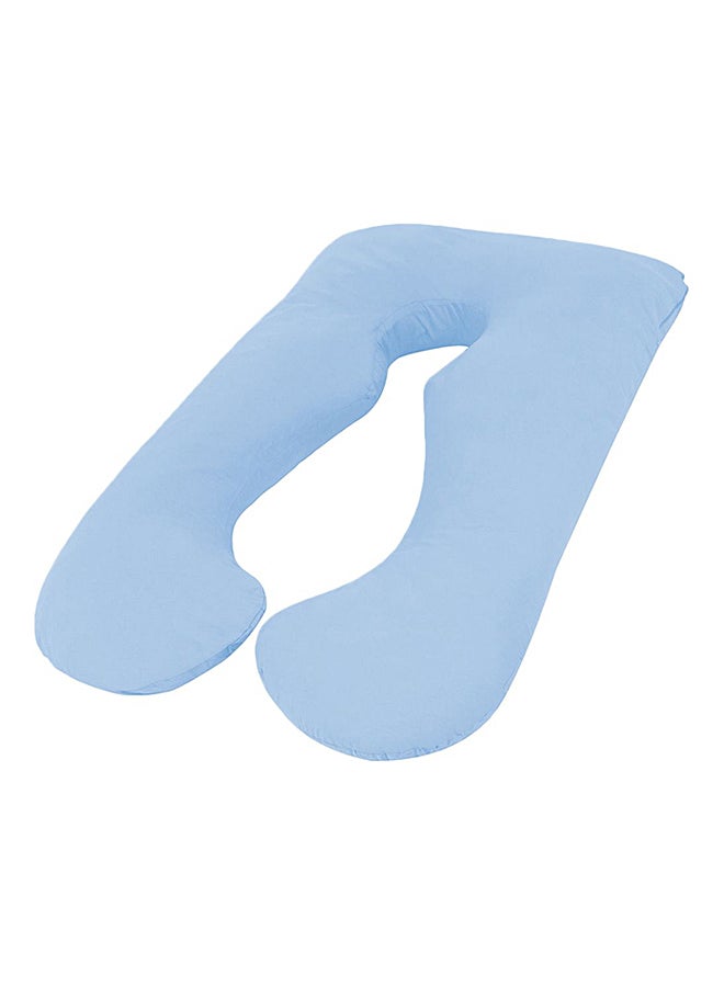 U-Shaped Maternity Pillow Blue 25x70x120cm 