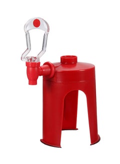 Fizz Plastic Saver Beverage Dispenser Red 