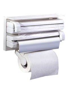 Generic 3 Layer Food Wrap And Tissue Dispenser White 