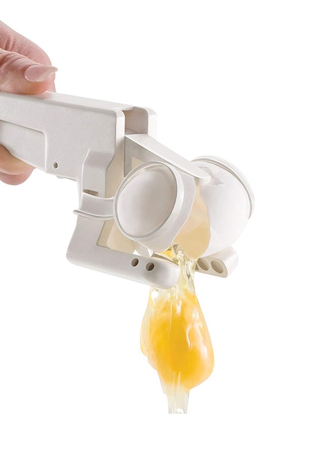 Egg Cracker And Separator White - Image 2