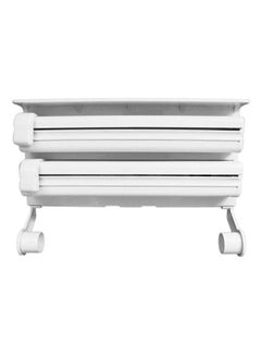 Generic 3-Layer Food Wrap And Tissue Dispenser White 