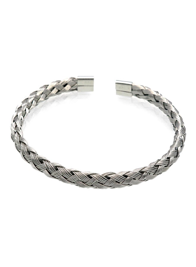 Atiq - Stainless Steel Bracelet WE-005-Silver - Image 1