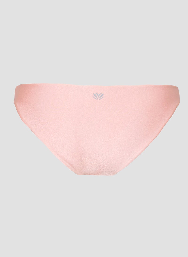 FOREVER 21 - Sheeny Bikini Bottoms Pink - Image 1