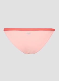 FOREVER 21 Contrast Bikini Bottoms Pink 