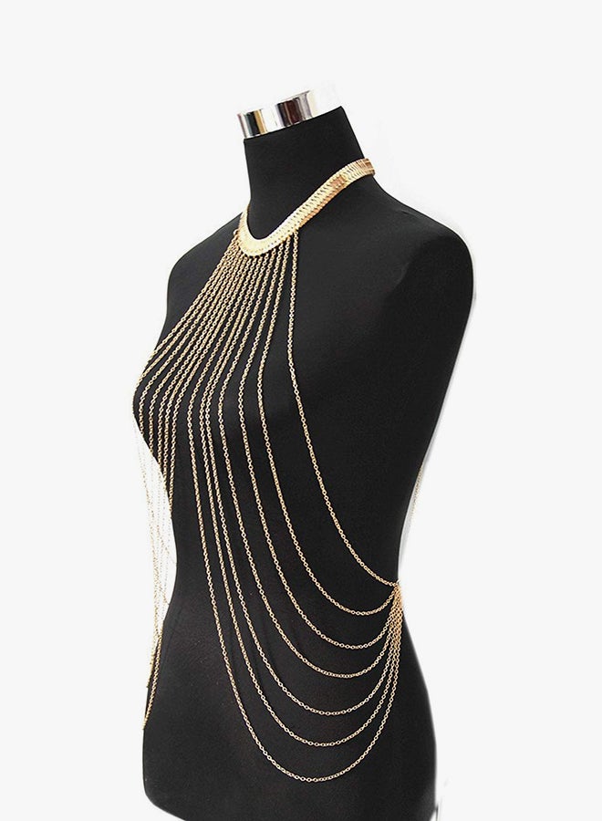 Foydjew - Gold Plated Body Chain X000212 - Image 1