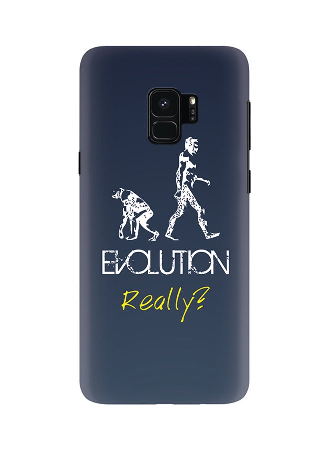 Stylizedd Slim Snap Matte Finish Case Cover For Samsung Galaxy S9 Evolution Really ? - Image 1