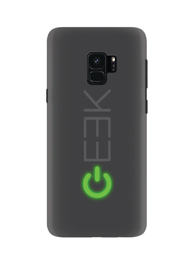 Stylizedd Slim Snap Matte Finish Case Cover For Samsung Galaxy S9 Geek On - Image 1