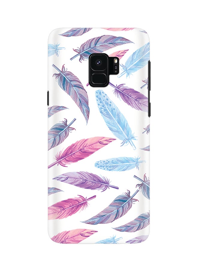 Stylizedd Slim Snap Matte Finish Case Cover For Samsung Galaxy S9 Feather Colors - Image 1