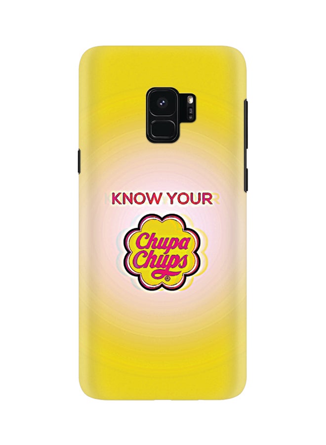 Stylizedd Slim Snap Matte Finish Case Cover For Samsung Galaxy S9 Know You Chupa Chups - Image 1