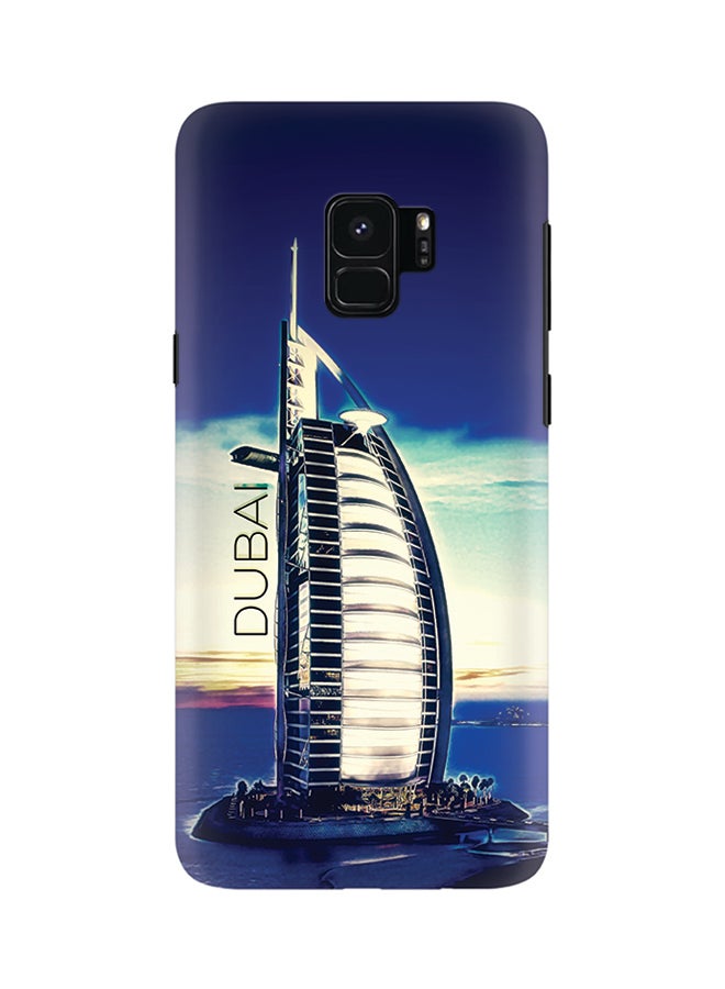 Stylizedd Slim Snap Matte Finish Case Cover For Samsung Galaxy S9 Burj Al Arab - Image 1