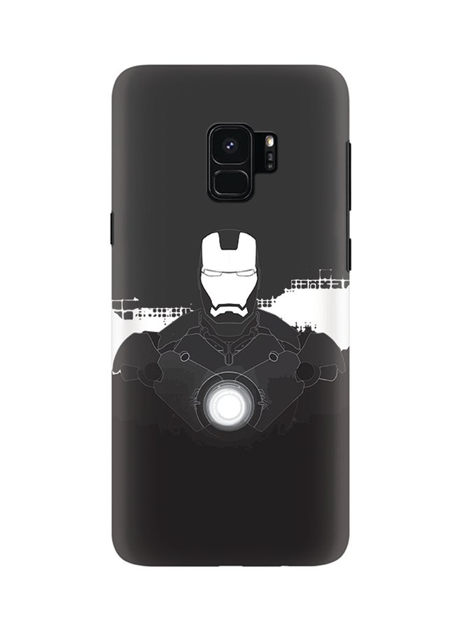Stylizedd Slim Snap Matte Finish Case Cover For Samsung Galaxy S9 Iron Man Beam - Image 1