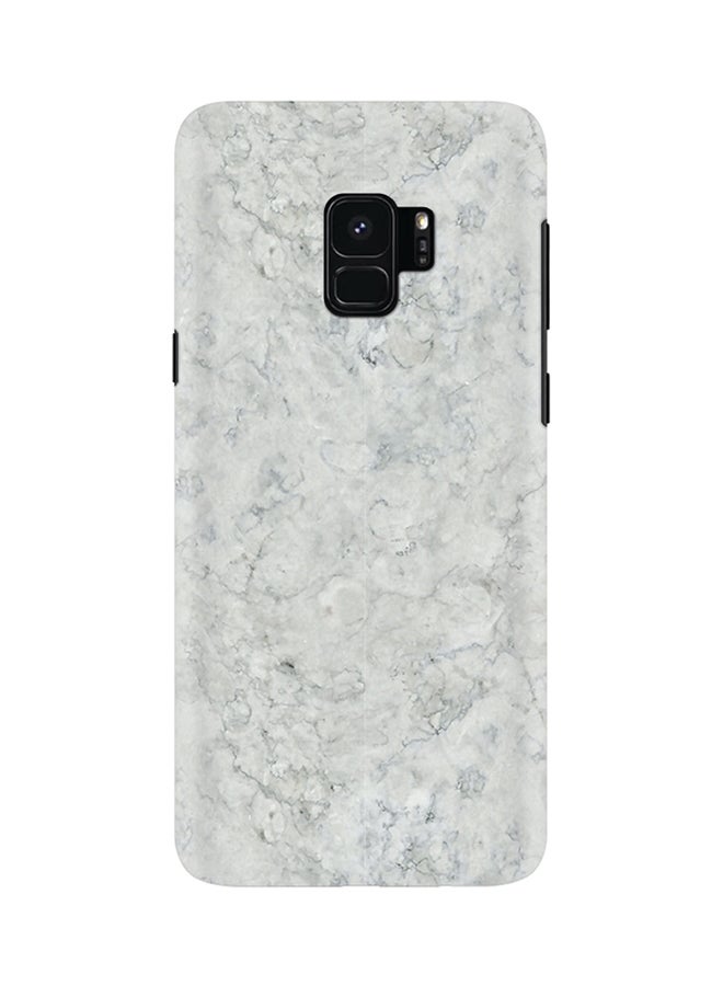 Stylizedd Slim Snap Matte Finish Case Cover For Samsung Galaxy S9 Marble Texture Black - Image 1