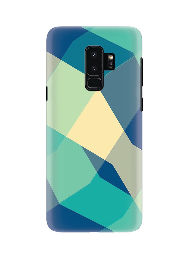 ستايلايزد غطاء محكم رفيع بمظهر غير لامع لهاتف سامسونج جالاكسي S9 بلاس تشيكرد أكوا - Image 1