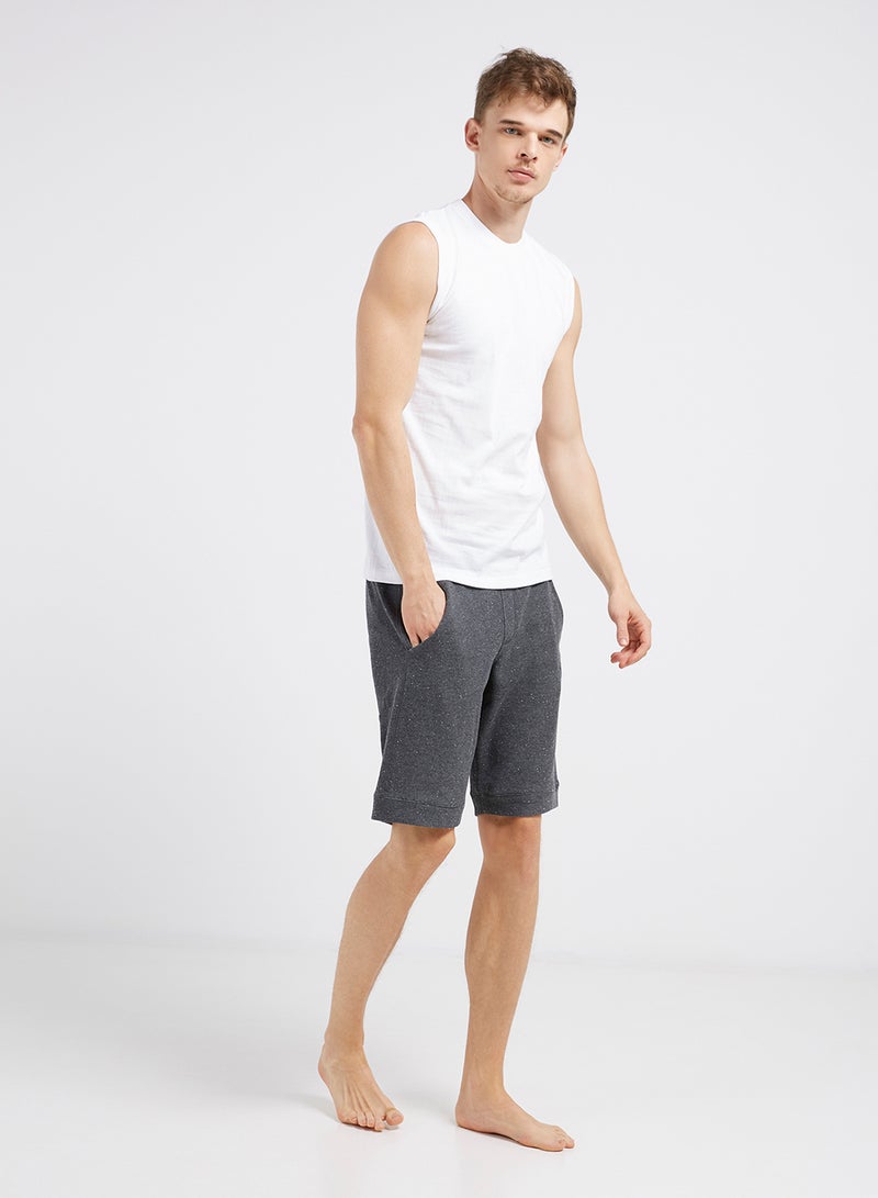 BYC - Sleeveless Crew Neck T-Shirt White - Image 1
