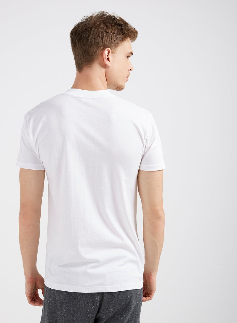 BYC V-Neck Short Sleeves T-Shirt White  - Image 2