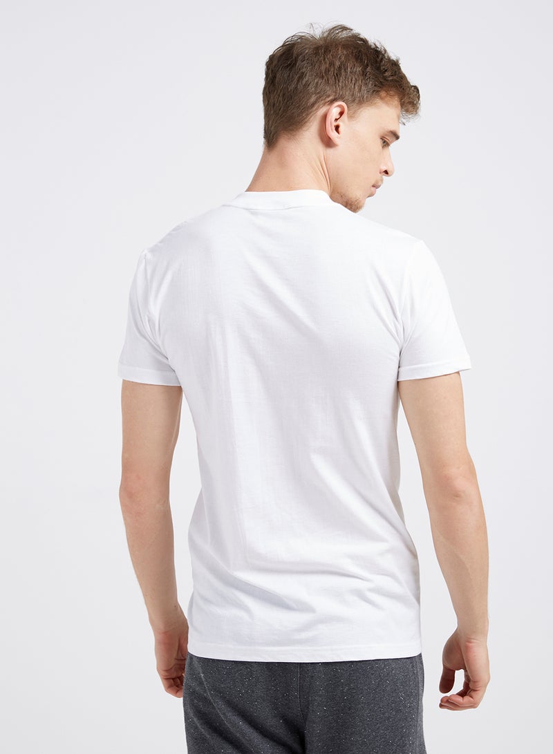 BYC V-Neck Short Sleeves T-Shirt White  - Image 2