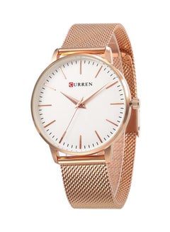 women Water Resistant Stainless Steel Analog Watch WT-CU-9021-RGO1