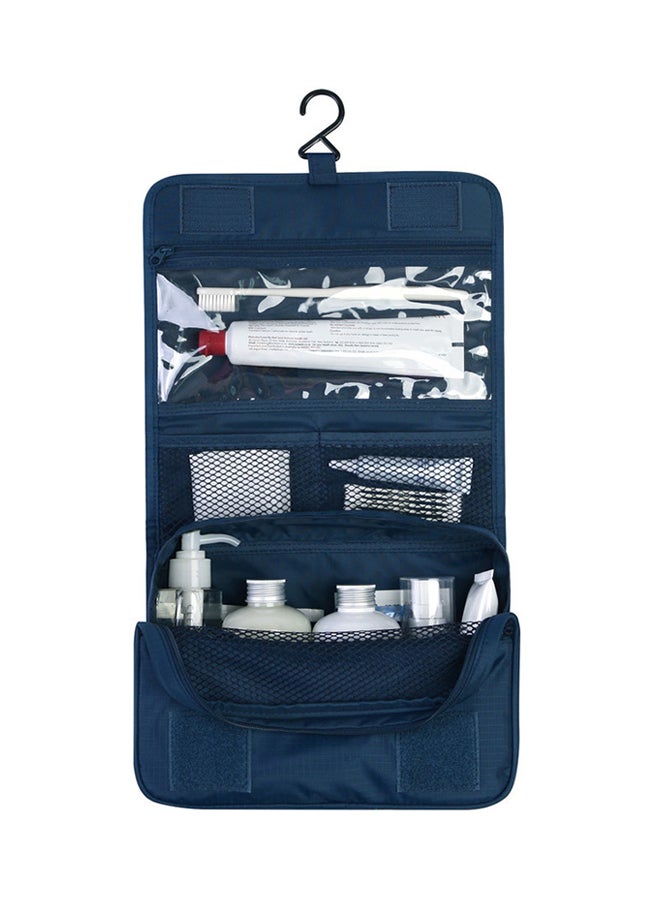 TRAVEL Waterproof Cosmetic Toiletry Bag Blue - Image 2