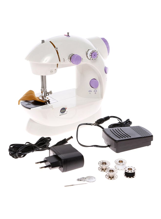 Mini Household Sewing Machine White/Purple 316.27722371.18 White/Purple - Image 2