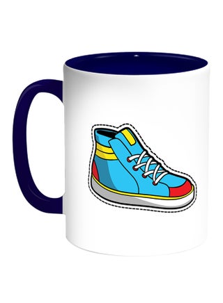Colorful Shoes Printed Coffee Mug White/Blue - v1533549559/N16199344A_1
