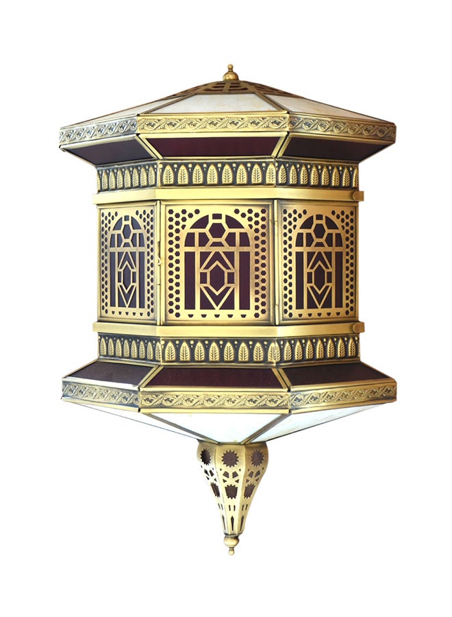 أضواء الصالحية مصابيح عربية لداخل المنزل ذهبي 35x43سم  - Image 2