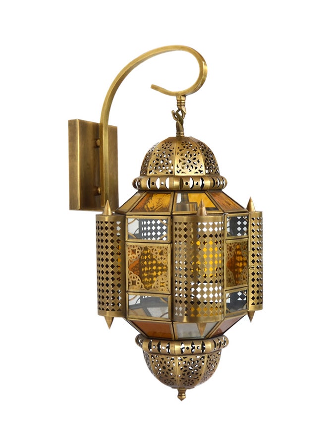 أضواء الصالحية مصابيح عربية لداخل المنزل ذهبي 28x56سم  - Image 1