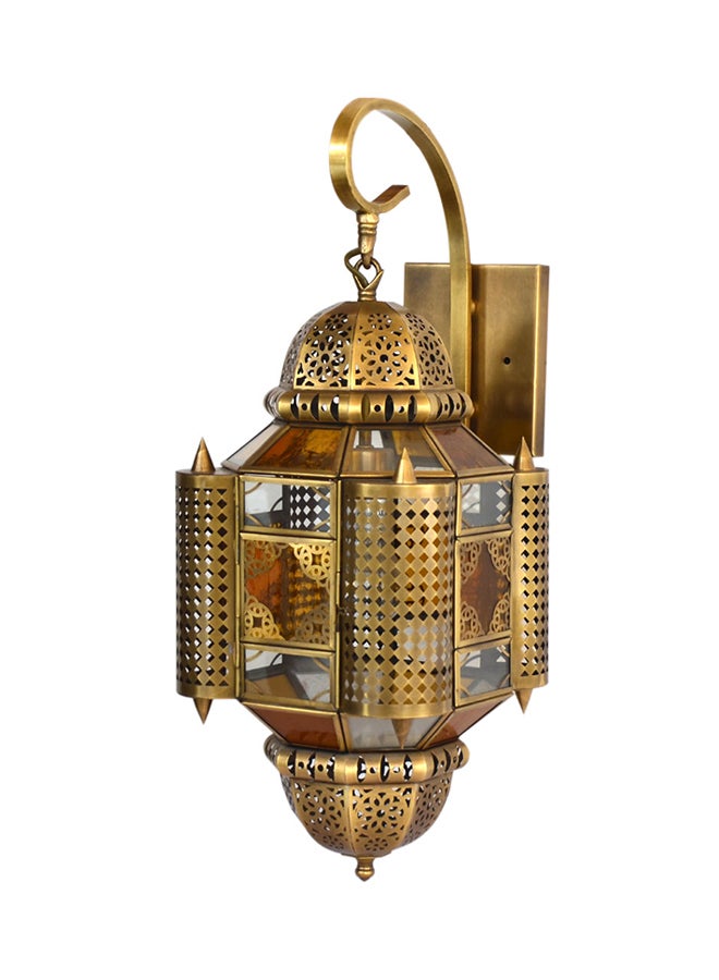 أضواء الصالحية مصابيح عربية لداخل المنزل ذهبي 28x56سم  - Image 3