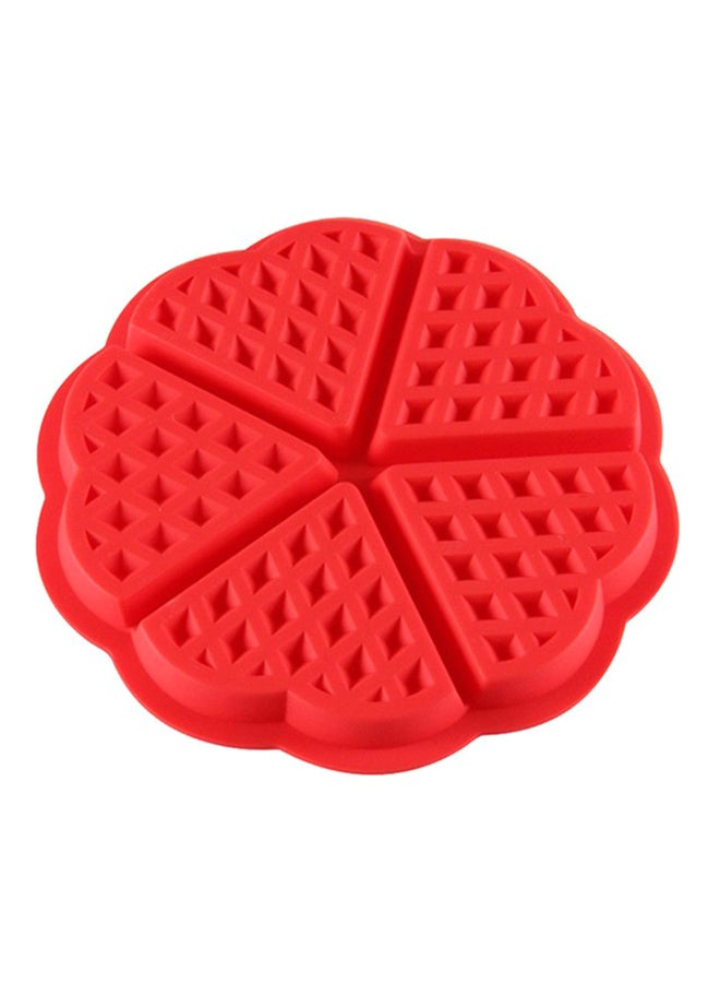 CABINA HOME Waffle Mould Red 20cm - Image 2