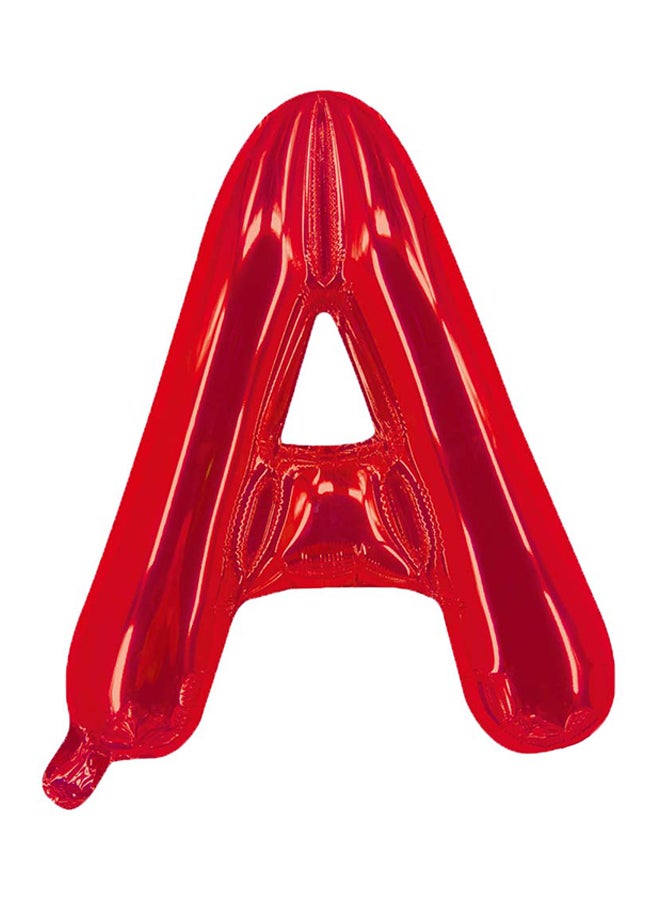 بارتي تايم بالون قصدير على شكل حرف A مقاس 16 بوصة
