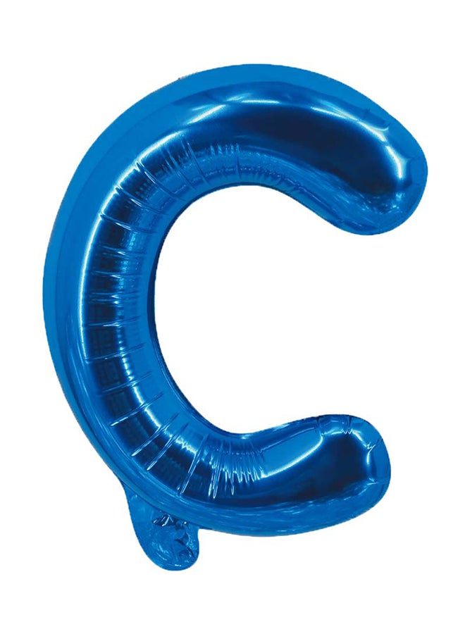 بارتي تايم بالون من القصدير على شكل الحرف "C" 16بوصة