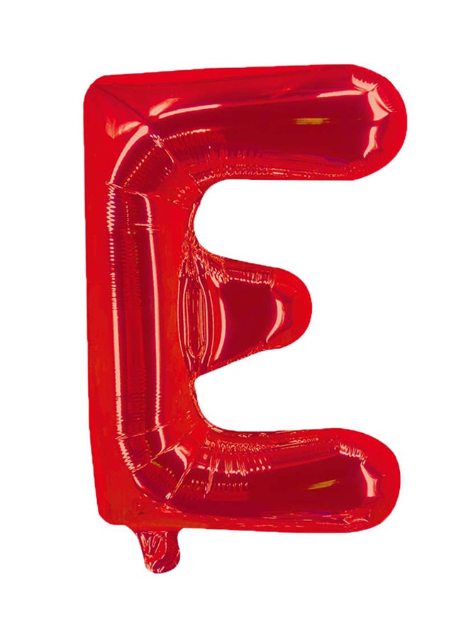 بارتي تايم بالون زينة من ورق القصدير على شكل حرف E للحفلات 16بوصة