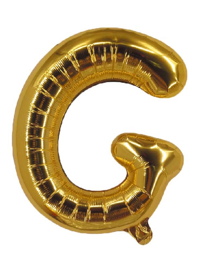 بارتي تايم بالون من القصدير على شكل حرف G 16بوصة