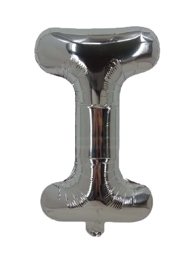 بارتي تايم بالون من القصدير لتزيين الحفلات على شكل حرف I 16بوصة